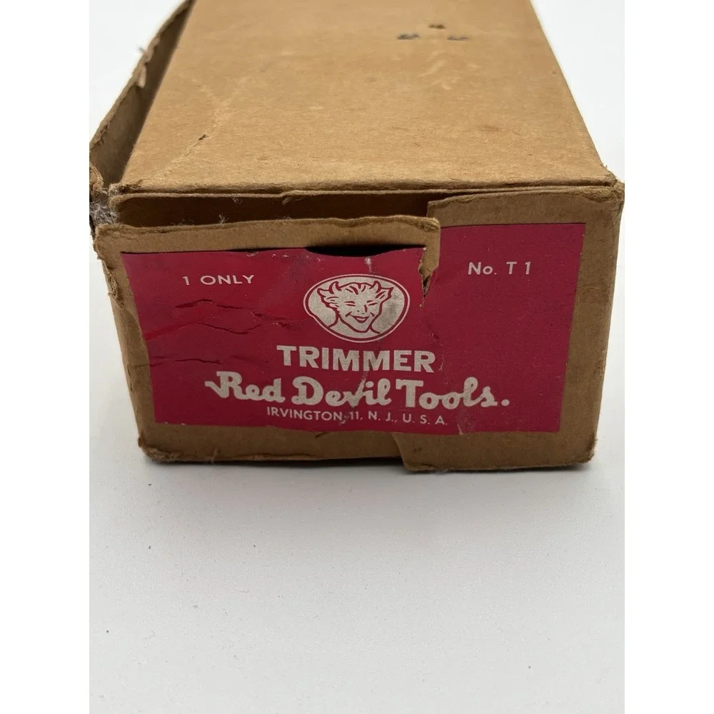 Vintage Red Devil‎ T1 Wallpaper Cutter in Original Box